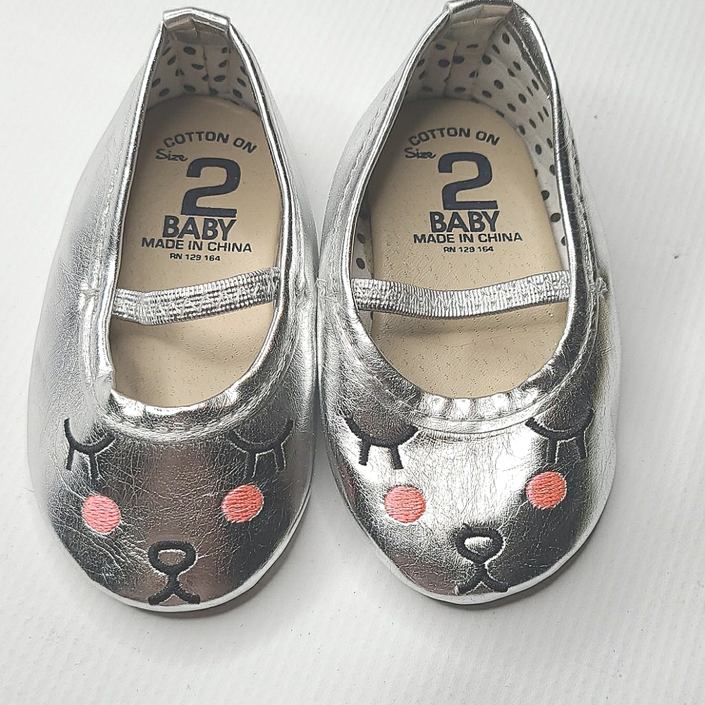 Cotton on baby shoes